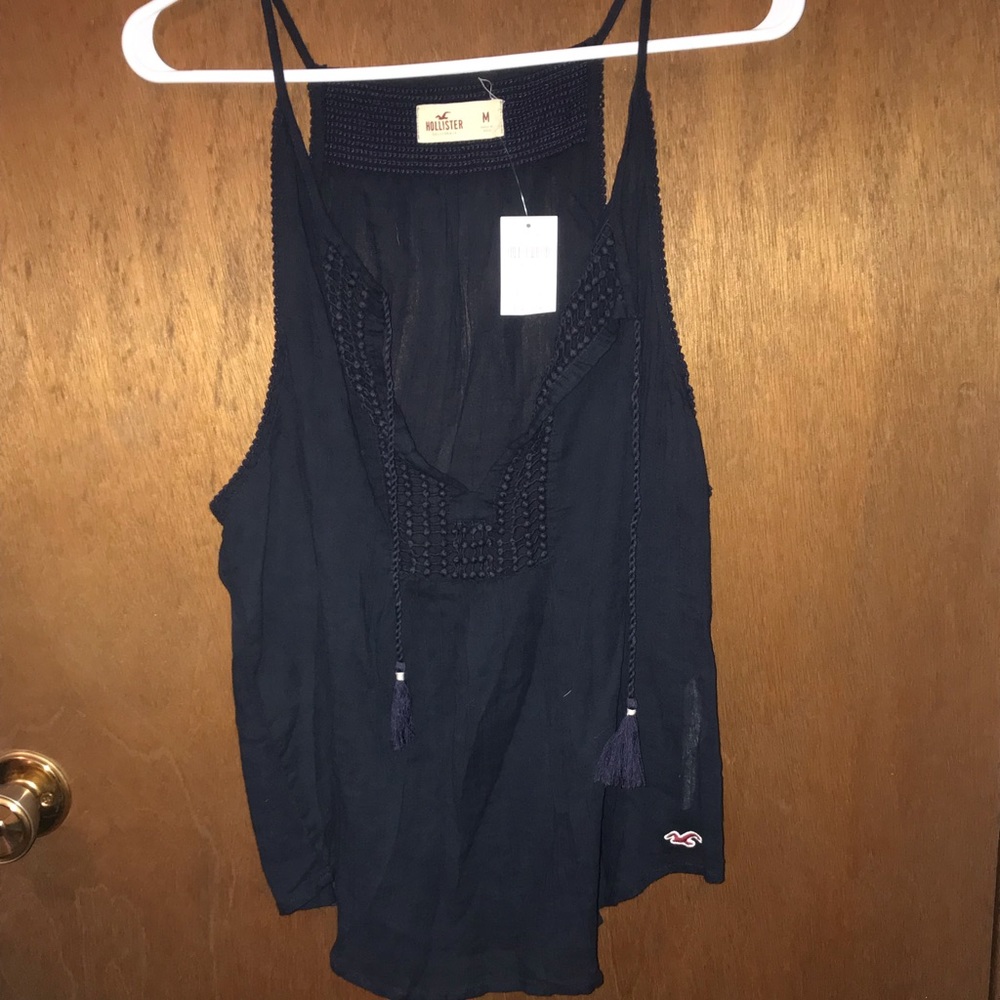 New With Tags! Hollister Tank in navy